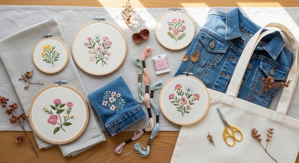 20 Simple Floral Computer Embroidery Designs That Are Delicate Beautiful and Perfect for Any Fabric