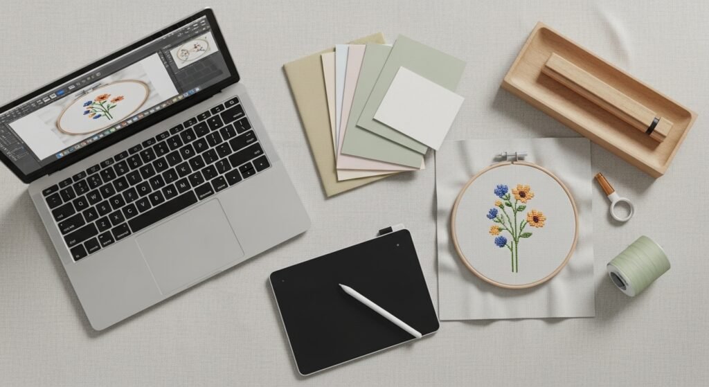 How to Digitize Embroidery Designs on a Computer for Clean Crisp and Professional Stitch Results