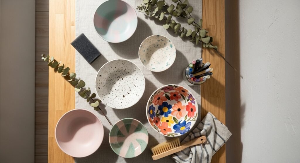 27 Easy Ceramic Bowl Painting Ideas That Are Beginner Friendly and Turn Out Absolutely Gorgeous