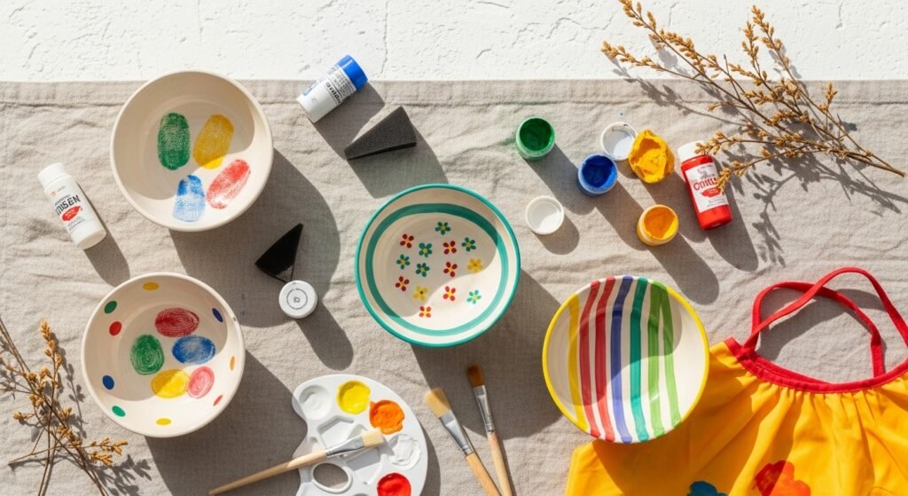 23 Trendy Ceramic Bowl Painting Ideas for Kids That Are Fun Colorful and Perfect for Little Artists