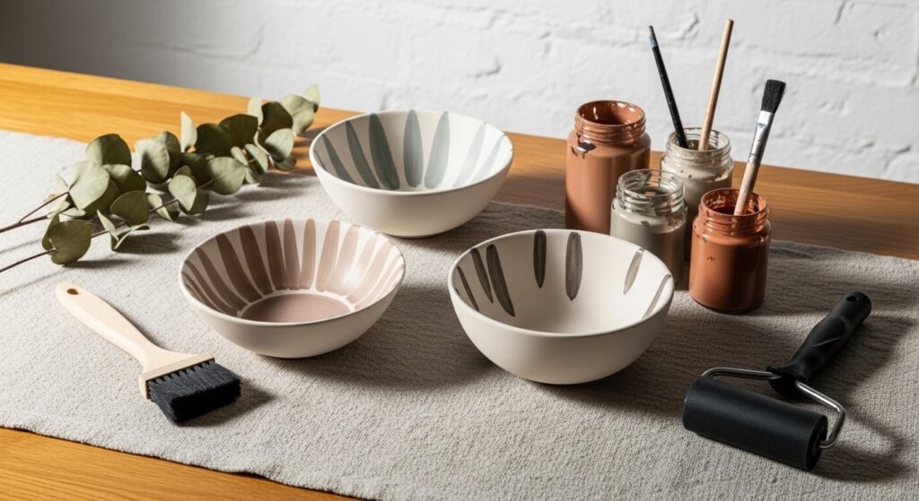 21 Must-Try Nature Inspired Ceramic Bowl Painting Ideas That Bring the Outdoors into Your Home Decor