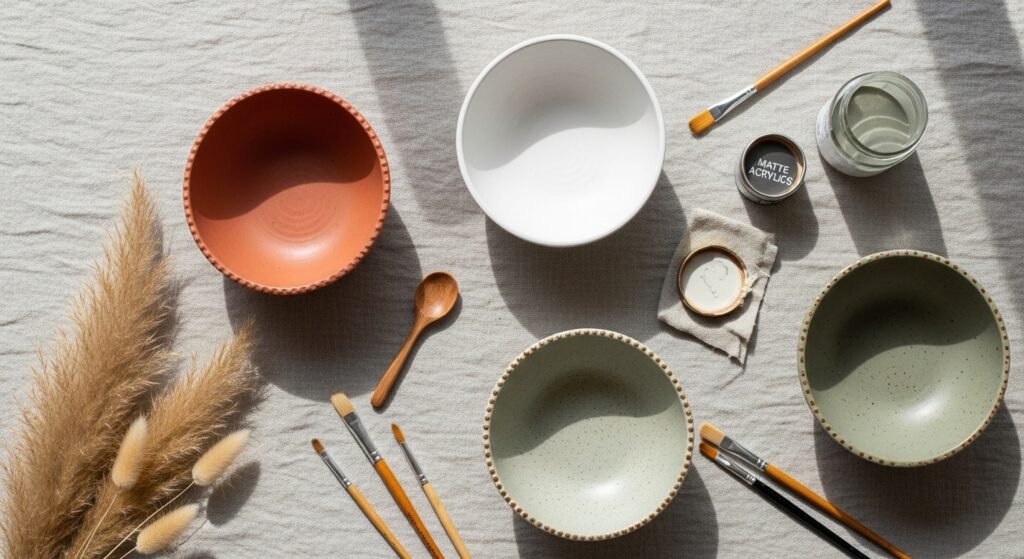 22 Viral Boho Ceramic Bowl Painting Ideas That Are Earthy Textured and Absolutely Stunning