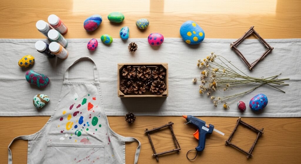20 Simple Outdoor Craft Ideas for Kids That Are Nature Inspired Messy and Absolutely Unforgettable