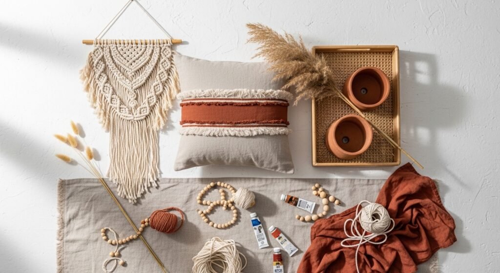 22 Gorgeous Boho Aesthetic Room Decor DIY Ideas That Are Earthy Textured and Absolutely Dreamy